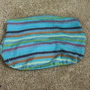 fun colorful stripped shein top!!